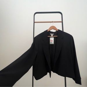 H&M - womens cropped blazer